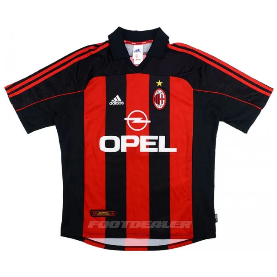AC Milan Home Jersey 2000 2002 Shevchenko
