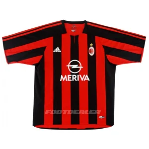 Camiseta local AC Milan 2003 2004 Cafú