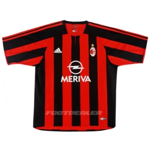 Camiseta local del AC Milan 2003 2004 Rui Costa