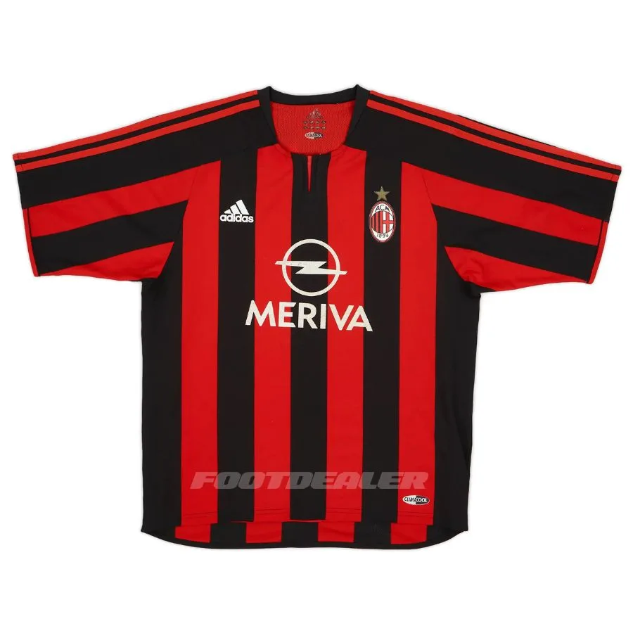 Maglia Home AC Milan 2003 2004 Shevchenko 2 Maglia Home AC Milan 2003 2004 Shevchenko