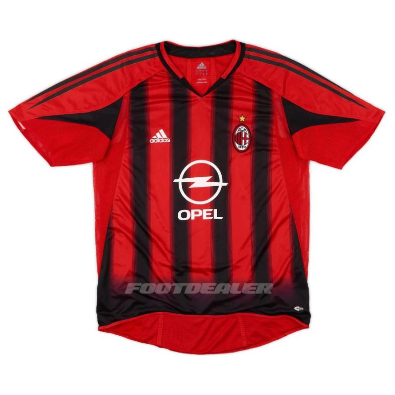 Maillot Milan AC Domicile 2004 2005