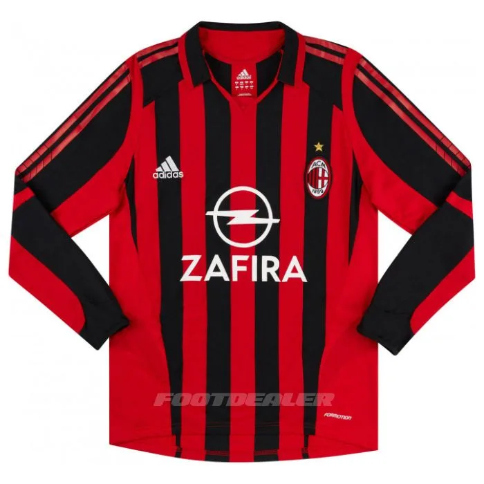 Maillot Milan AC Domicile 2005 2006 Cafu