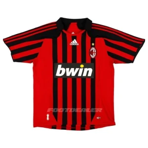 Maillot Milan AC Domicile 2007 2008 Gattuso