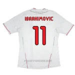 Camiseta de visitante del AC Milan 2011 2012 Ibrahimovic