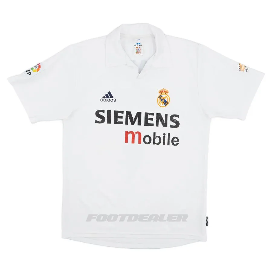 Real Madrid Centenary Jersey 2002 2003 Raul