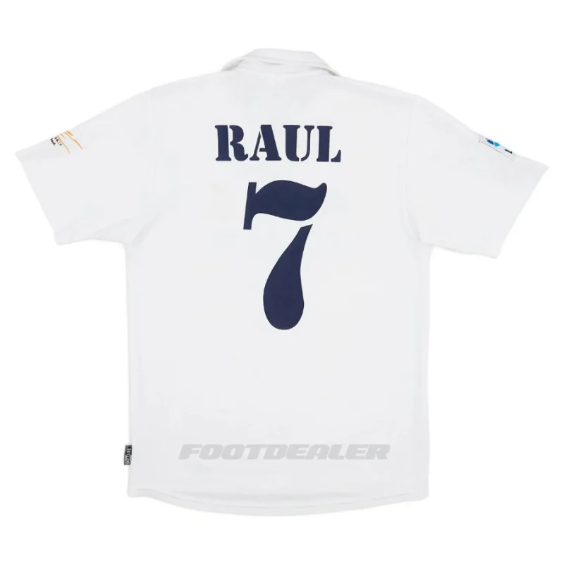 Real Madrid Centenary Jersey 2002 2003 Raul