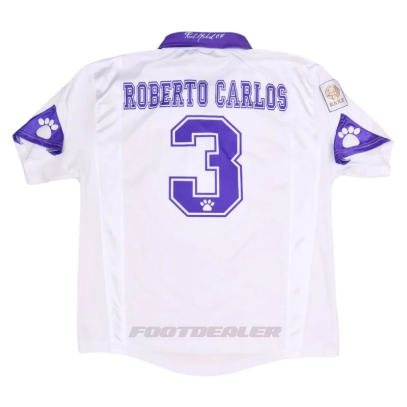 Camiseta Real Madrid Local 1997 1998 R. Carlos