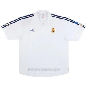 Maillot Real Madrid Domicile 2001 2002 Zidane
