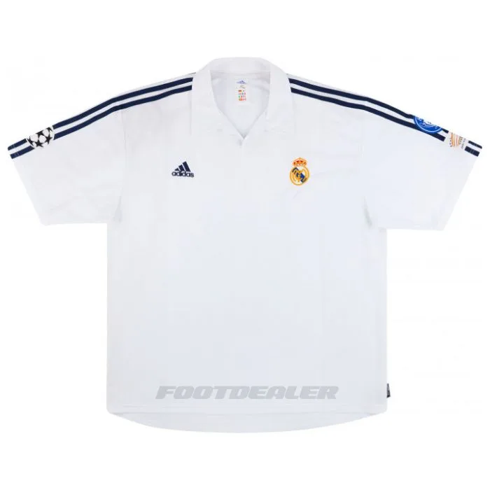 Maillot Real Madrid Domicile 2001 2002 Zidane