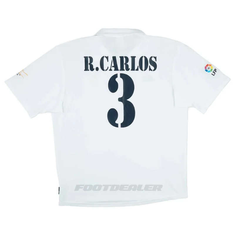 Real Madrid Home Shirt 2002 2003 R. Carlos