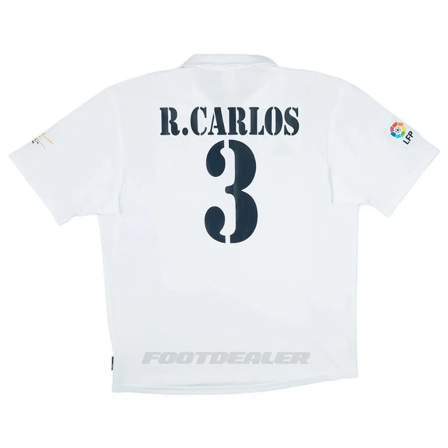 Real Madrid Home Shirt 2002 2003 R. Carlos