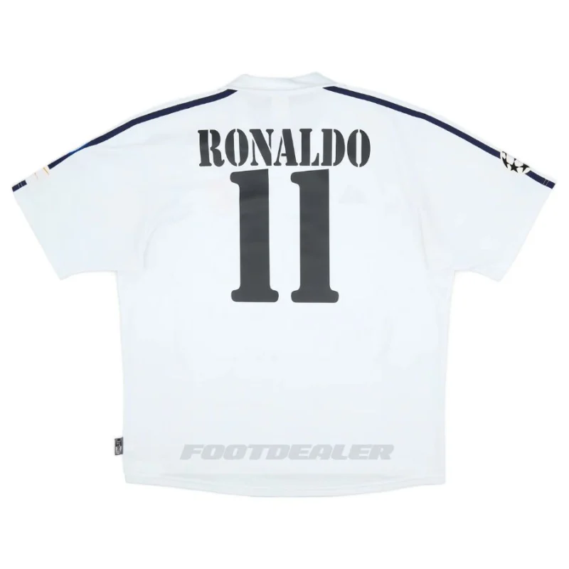 Maillot Real Madrid Domicile 2002 2003 Ronaldo Maillot Real Madrid Domicile 2002 2003 Ronaldo