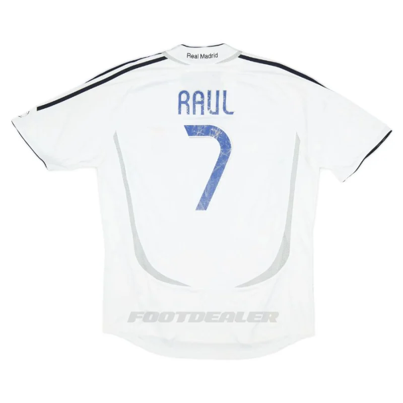 Camiseta local del Real Madrid 2006 2007 Raúl | Distribuidor de fútbol