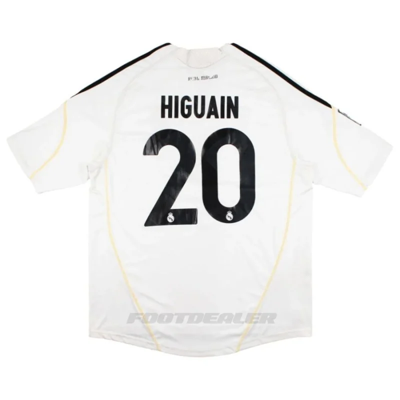 Real Madrid Home Jersey 2008 2009 Higuain