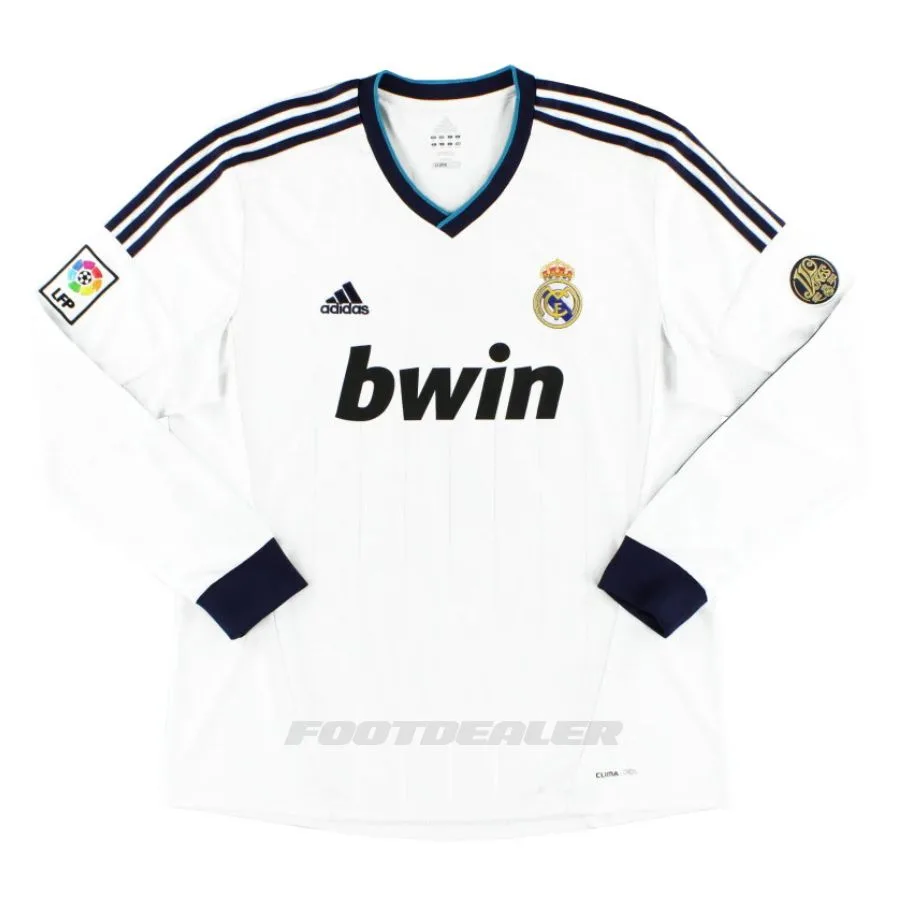Camiseta del Real Madrid para la temporada 2012-2013, manga larga, Ronaldo, número 2 Camiseta Real Madrid Local 2012 2013 Ronaldo Manga Larga