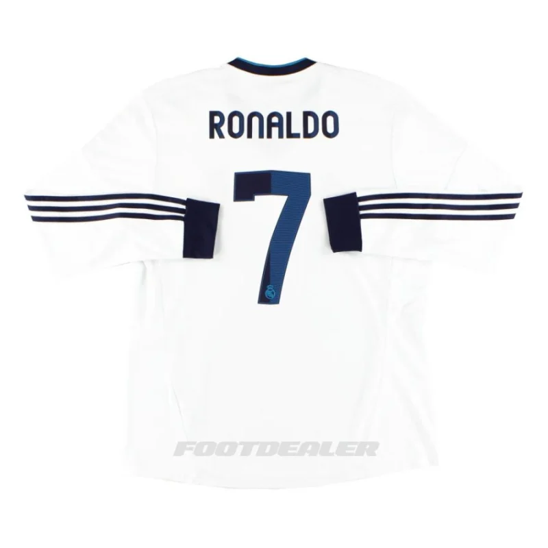 Camiseta Real Madrid Local 2012 2013 Ronaldo Manga Larga Camiseta Real Madrid Local 2012 2013 Ronaldo Manga Larga