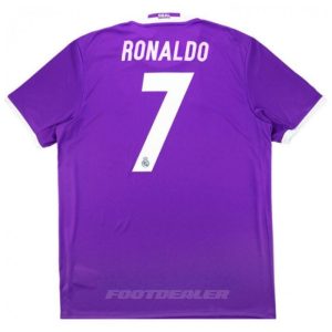 Maillot Real Madrid Exterieur 2016 2017 Ronaldo