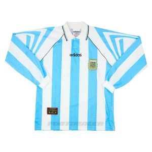 Camiseta Argentina Local 1998 Manga Larga