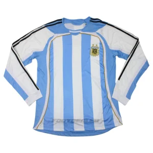 Camiseta Argentina Local 2006 Manga Larga