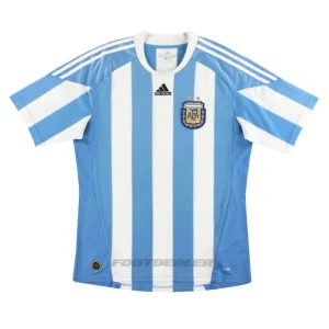 Camiseta de local de Argentina 2010