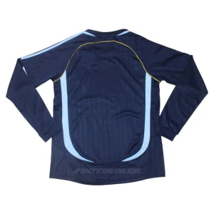 Camiseta Argentina Segunda 2006 Manga Larga