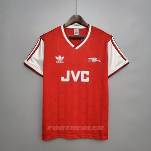 Maillot Arsenal Domicile 1988 1989