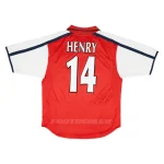 Maillot Arsenal Domicile 2000 2001 Henry