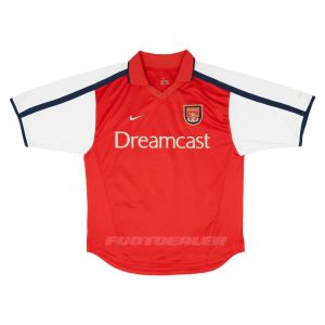 Maillot Arsenal Domicile 2000 2001 Henry