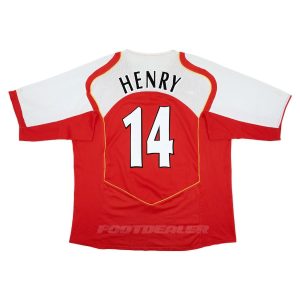 Maillot Arsenal Domicile 2004 2006 Henry