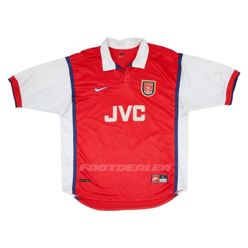 Maillot Arsenal Domicile 1998 1999 Henry