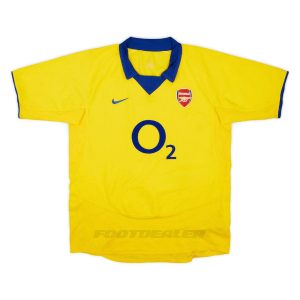 Maillot Arsenal Exterieur 2003 2004