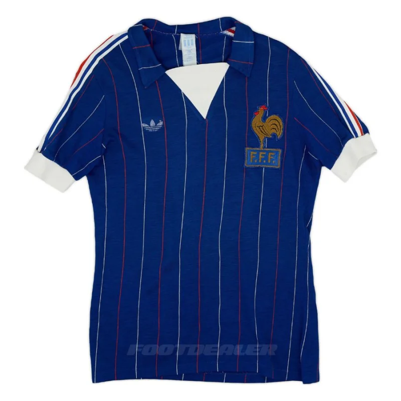 France Team Home Jersey 1982