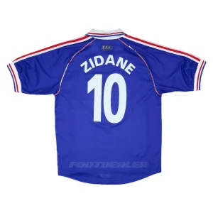 Camiseta del equipo local francés de Zidane 1998