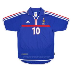 Maillot Equipe de France Domicile 2000 Zidane