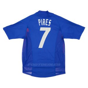 Maillot Equipe de France Domicile 2002 2004 Pires