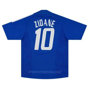 Camiseta Francia Local 2002 2004 Zidane
