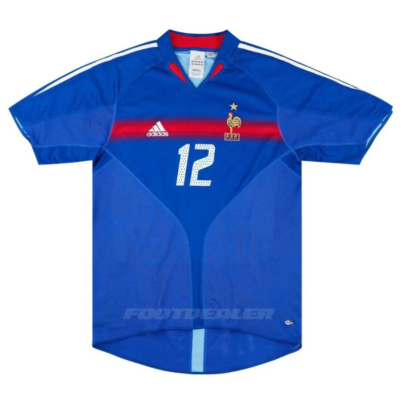 Maillot Equipe de France Domicile 2004 2006 Henry