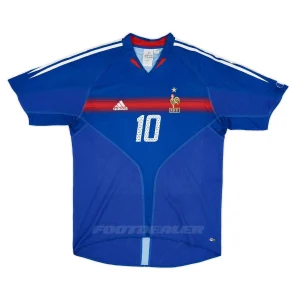 Camiseta Francia Local 2004 2006 Zidane