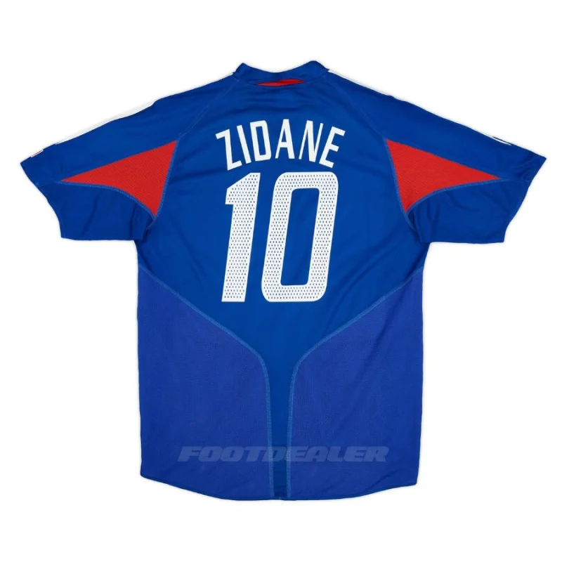 Maillot Equipe de France Domicile 2004 2006 Zidane