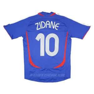 Camiseta del equipo local francés de Zidane 2006