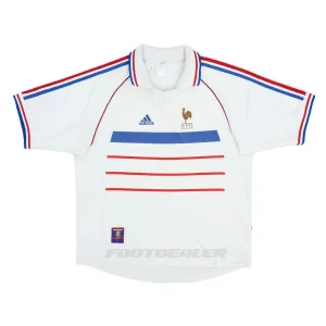 Camiseta del equipo visitante francés 1998