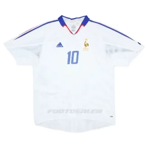 Camiseta Selección Francesa Visitante 2004 2006 Zidane