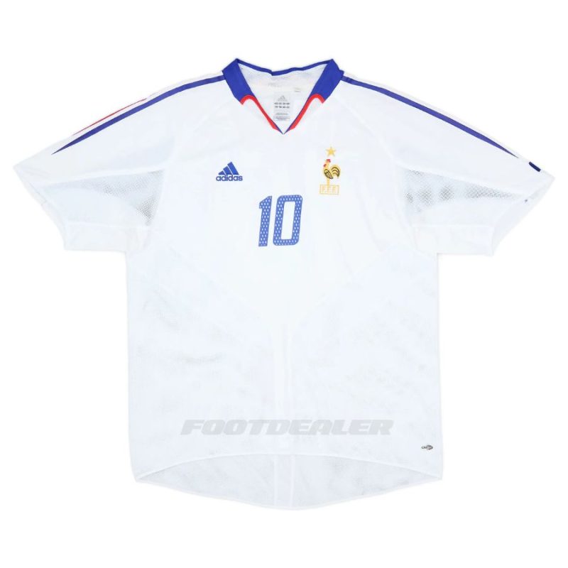 Maillot Equipe de France Exterieur 2004 2006 Zidane