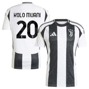 Maillot Juventus Domicile 2024 2025 Kolo Muani