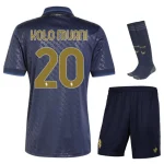Camiseta Juventus Tercera Equipación Infantil 2024 2025 Kolo Muani