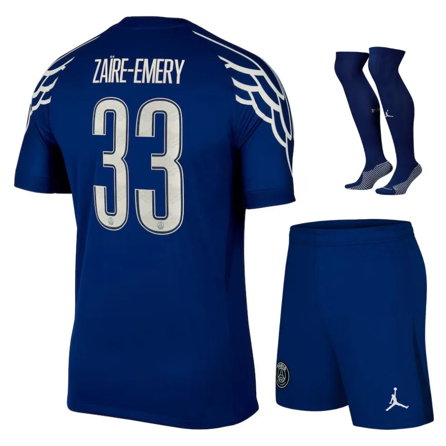 Maillot Kit Enfant PSG Fourth 2024 2025 Zaire Emery