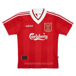 Camiseta local del Liverpool 1995 1996 Barnes