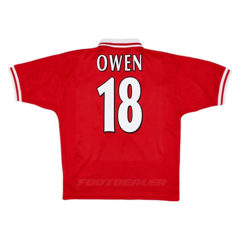 Maillot Liverpool Domicile 1996 1998 Owen