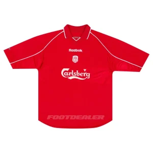 Camiseta local Liverpool 2000 2002 Gerrard