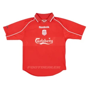 Camiseta local del Liverpool 2000 2002 Owen
